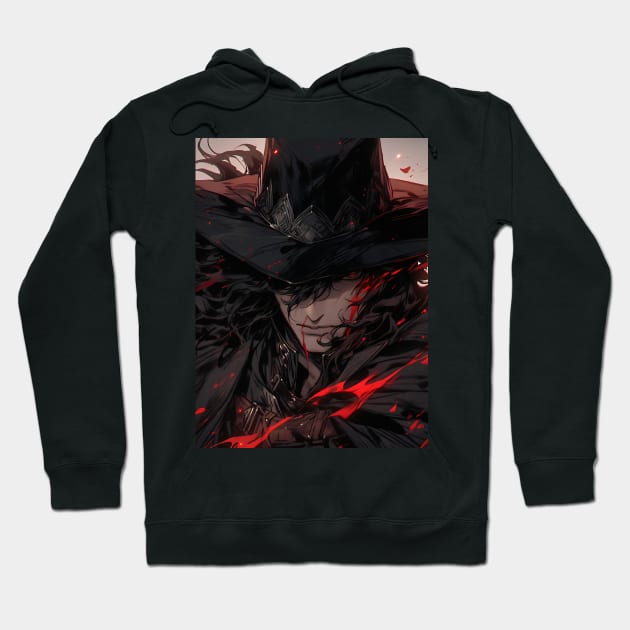 Hunters of the Dark: Explore the Supernatural World with Vampire Hunter D. Illustrations: Bloodlust Hoodie by insaneLEDP